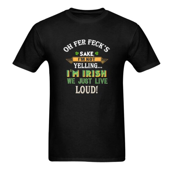 Unisex T-Shirt – Heavy Cotton Shirt – St. Patrick Tshirt Loud Irish Clothing Funny Irish Tee 3