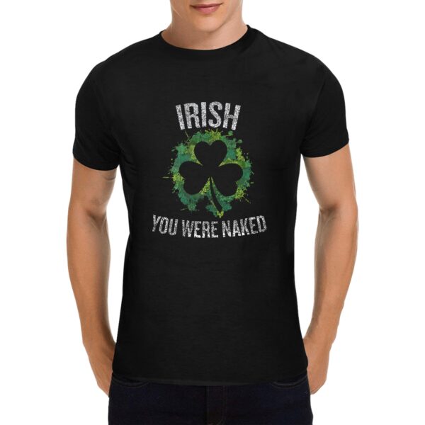 Unisex T-Shirt – Heavy Cotton Shirt – St. Patrick Tshirt Irish Naked Clothing Funny Irish Tee