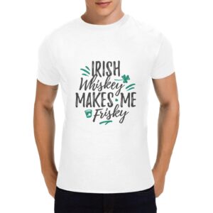 Unisex T-Shirt – Heavy Cotton Shirt – St. Patrick Tshirt Irish Whiskey Clothing Funny Irish Tee