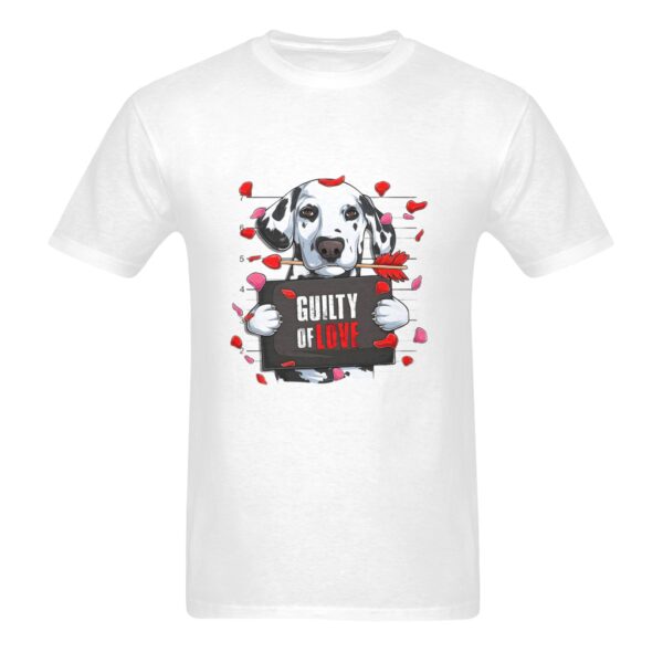 Unisex T-Shirt – Heavy Cotton Shirt – Valentine Guilty Lab Men's Heavy Cotton T-Shirt (One Side Printing)(Made in Queen) Clothing Custom shirts 3