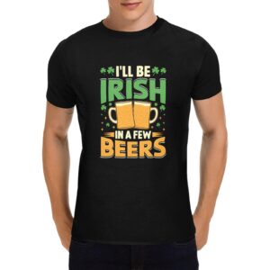 Unisex T-Shirt – Heavy Cotton Shirt – St. Patrick Tshirt Irish In A Few Clothing Funny Irish Tee