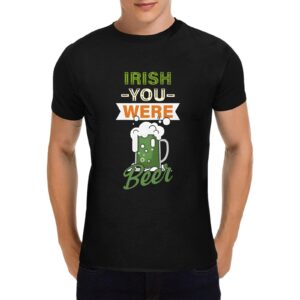 Unisex T-Shirt – Heavy Cotton Shirt – St. Patrick Tshirt Beer Wish Clothing Funny Irish Tee