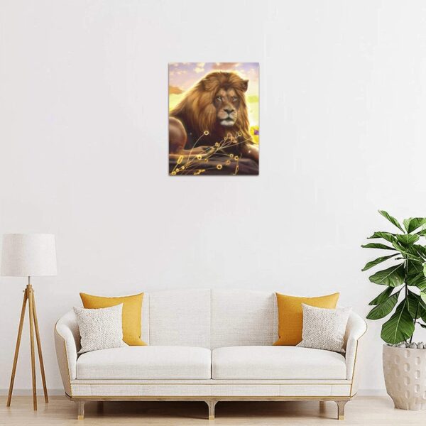 Canvas Prints Wall Art Print Decor – Framed Canvas Print 8×10 inch –  Lion King 8" x 10" Artistic Wall Hangings 3