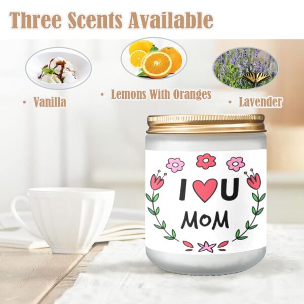 Scented Candle – Mother’s Day – I Love You Wreath Gifts/Party/Celebration Aroma Therapy candle