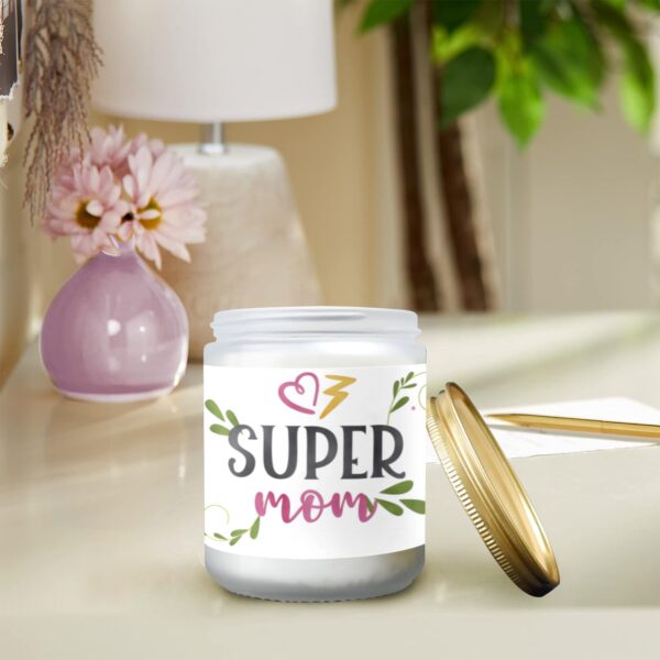 Scented Candle – Mother’s Day – Super Mom Heart Gifts/Party/Celebration Aroma Therapy candle 4