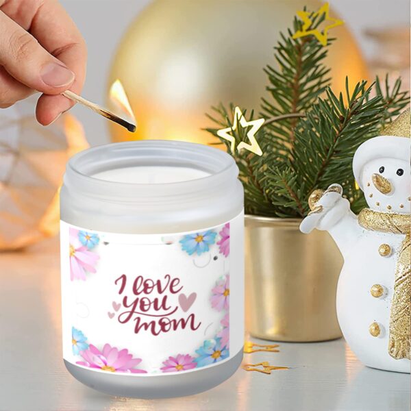 Scented Candle – Mother’s Day – Love Mom Borders Gifts/Party/Celebration Aroma Therapy candle 5