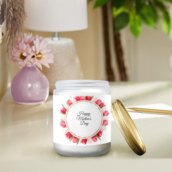 Scented Candle – Mother’s Day – Tulip Wreath Gifts/Party/Celebration Aroma Therapy candle 4