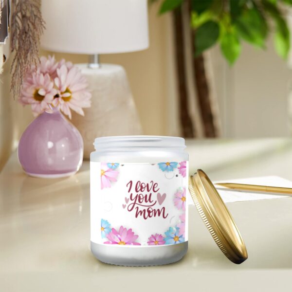 Scented Candle – Mother’s Day – Love Mom Borders Gifts/Party/Celebration Aroma Therapy candle 4