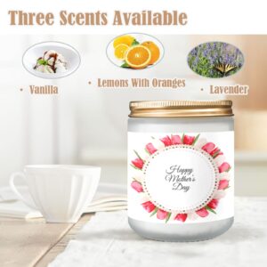 Scented Candle – Mother’s Day – Tulip Wreath Gifts/Party/Celebration Aroma Therapy candle