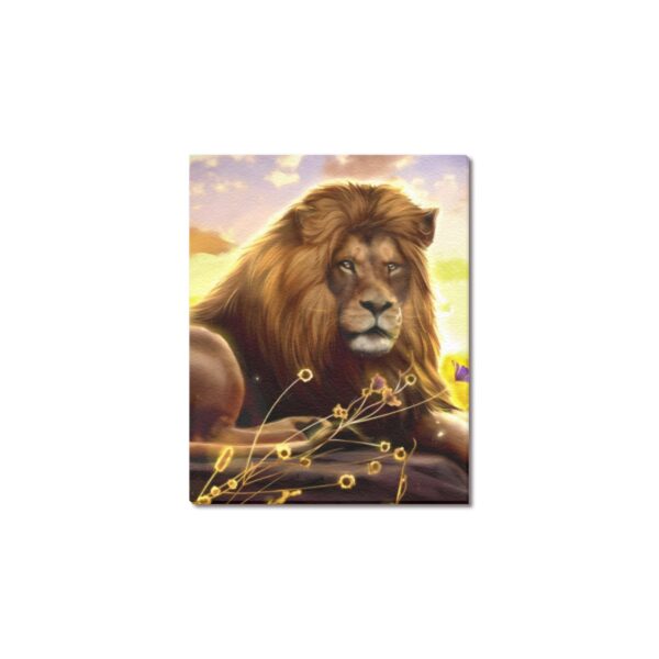 Canvas Prints Wall Art Print Decor – Framed Canvas Print 8×10 inch –  Lion King 8" x 10" Artistic Wall Hangings 5
