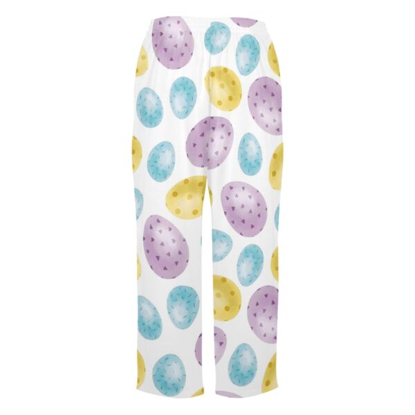 Ladies Sleeping Pajama Pants – Easter Purple Eggs – Women’s Pajama Trousers Clothing Cozy Lounge Trousers 5