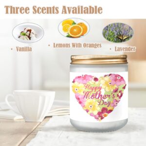 Scented Candle – Mother’s Day – Floral Heart Gifts/Party/Celebration Aroma Therapy candle