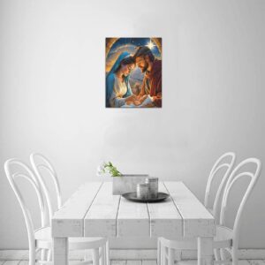 Canvas Prints Wall Art Print Decor – Framed Canvas Print 8×10 inch –  Holy Gift 8" x 10" Artistic Wall Hangings