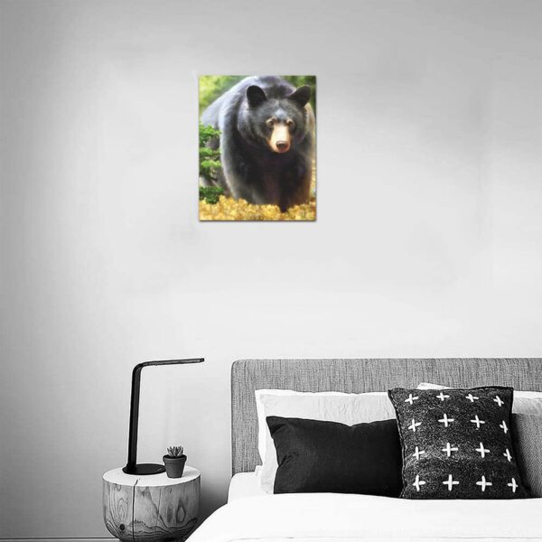 Canvas Prints Wall Art Print Decor – Framed Canvas Print 8×10 inch –  Bear Cub 8" x 10" Artistic Wall Hangings 4