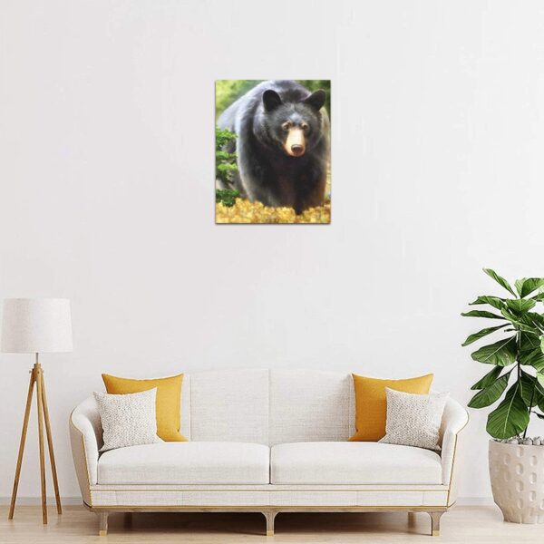 Canvas Prints Wall Art Print Decor – Framed Canvas Print 8×10 inch –  Bear Cub 8" x 10" Artistic Wall Hangings 3