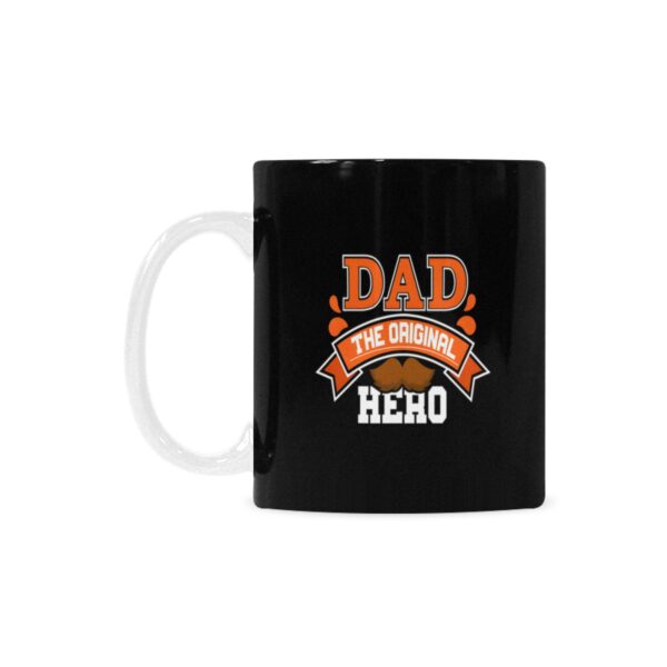 Ceramic Mug – Father’s Day – Dad Hero – 11 oz White Coffee Mug Drinkware ceramic coffee mug 2