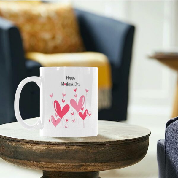 Ceramic Mug – 11 oz White Coffee Mug – Mother’s Day Gift – HMD Balloon Drinkware ceramic coffee mug 6