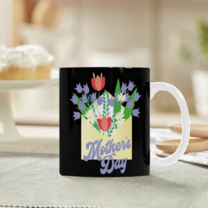 Ceramic Mug – 11 oz – Mother’s Day Gift – MD Black Coffee Mug Drinkware ceramic coffee mug