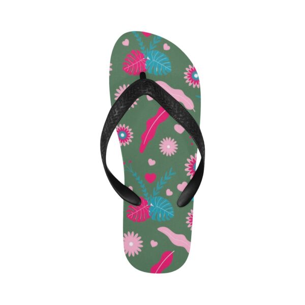 Unisex Flip Flops – Summer Beach Sandals – Pink Eucalyptus Clothing Beach footwear 2