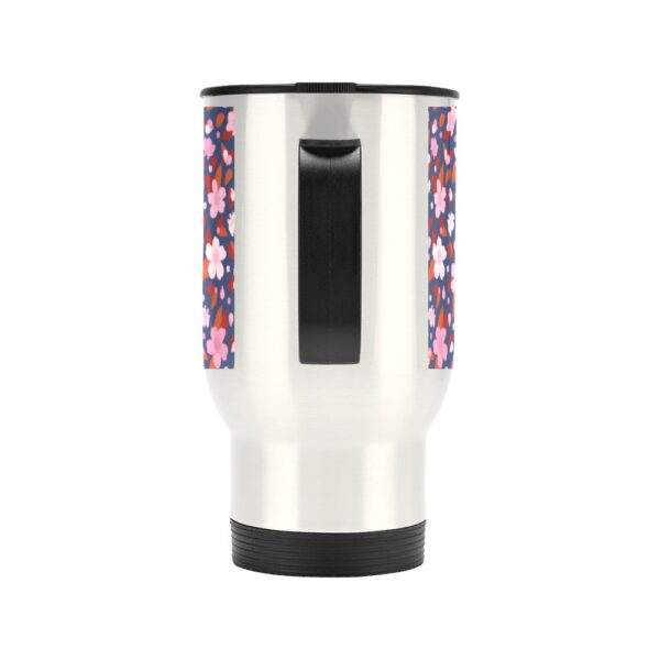 Insulated Stainless Steel Travel Mug – Commuters Cup – Floral Field  (14 oz) Drinkware Double Wall Insulated Cup 4