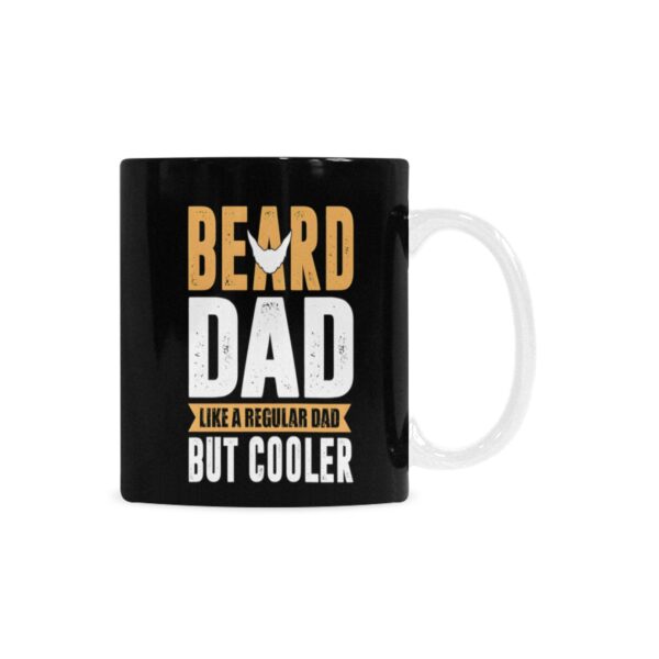Ceramic Mug – Father’s Day – Dad Beard – 11 oz White Coffee Mug Drinkware ceramic coffee mug 7