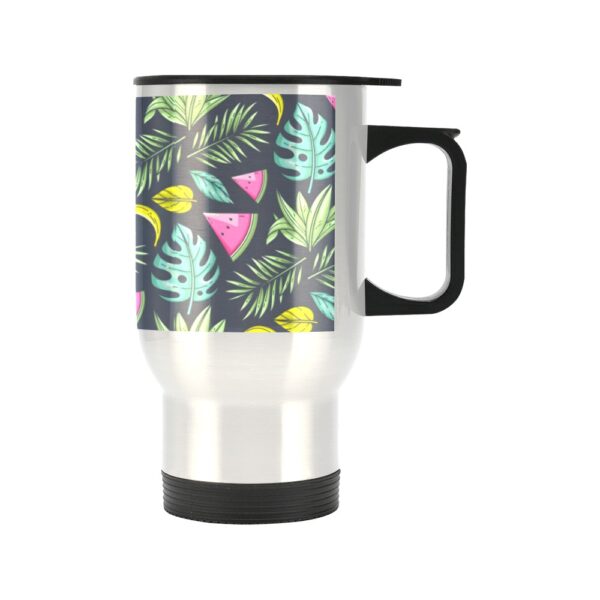 Insulated Stainless Steel Travel Mug – Commuters Cup – Jungle  (14 oz) Drinkware Double Wall Insulated Cup 3