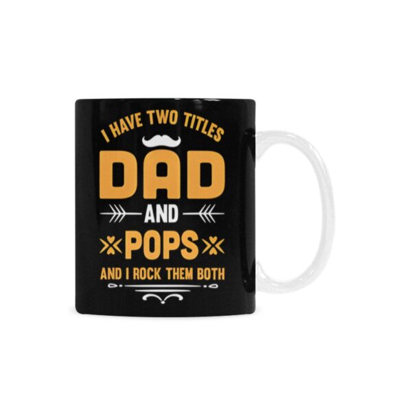 Ceramic Mug – Father’s Day – Pops – 11 oz White Coffee Mug Drinkware ceramic coffee mug 7