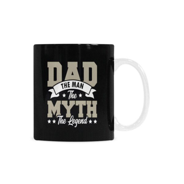 Ceramic Mug – Father’s Day – The Myth – 11 oz White Coffee Mug Drinkware ceramic coffee mug 7