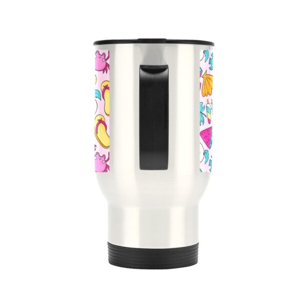 Insulated Stainless Steel Travel Mug – Commuters Cup – Crabby  (14 oz) Drinkware Double Wall Insulated Cup 4