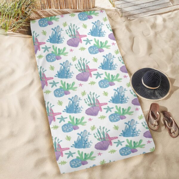 Beach Towels – Large Summer Vacation or Spring Break Beach Towel 31″x71″ – Starfish Coral Beach Towels beach towel 5