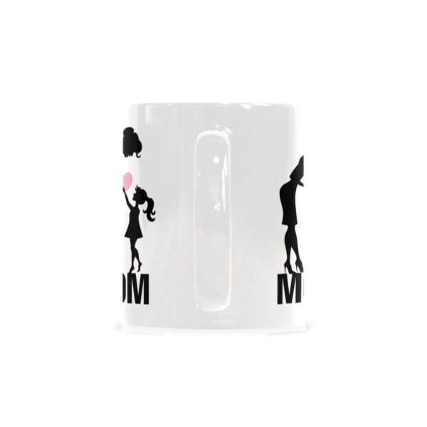 Ceramic Mug – 11 oz White Coffee Mug – Mother’s Day Gift – Mom Heart Drinkware ceramic coffee mug 3