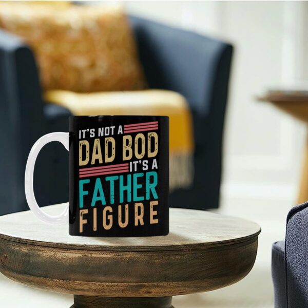 Ceramic Mug – Father’s Day – Dad Bod – 11 oz White Coffee Mug Drinkware ceramic coffee mug 6