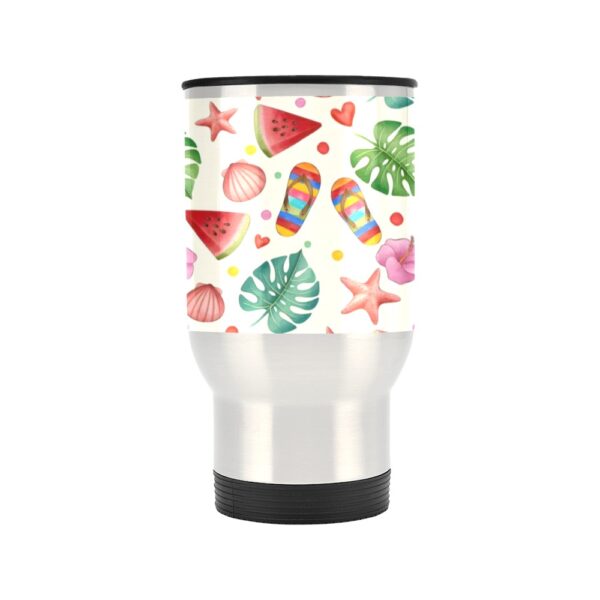 Insulated Stainless Steel Travel Mug – Commuters Cup – Watermelon Splash  (14 oz) Drinkware Double Wall Insulated Cup 2