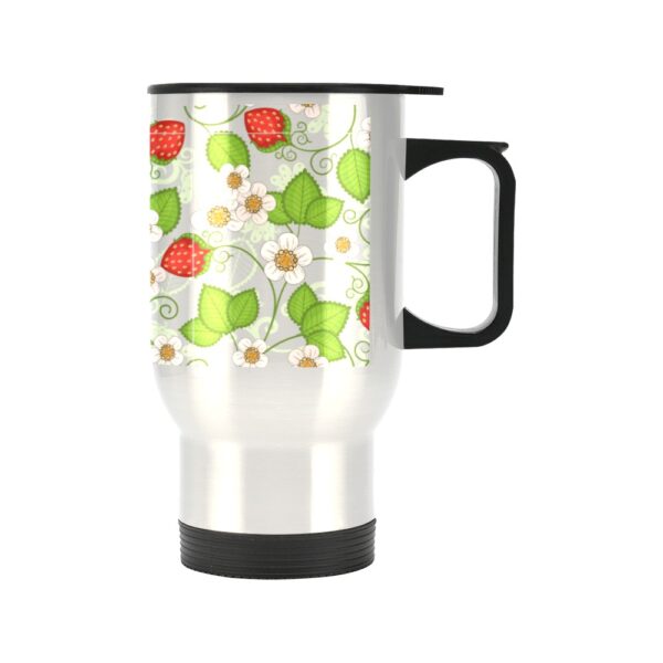 Insulated Stainless Steel Travel Mug – Commuters Cup – Berries  (14 oz) Drinkware Double Wall Insulated Cup 3