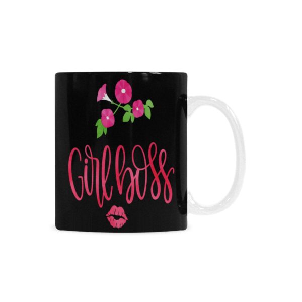 Ceramic Mug – 11 oz – Women’s Day Gift – Girl Boss Black Classic Coffee Mug Drinkware ceramic coffee mug 7