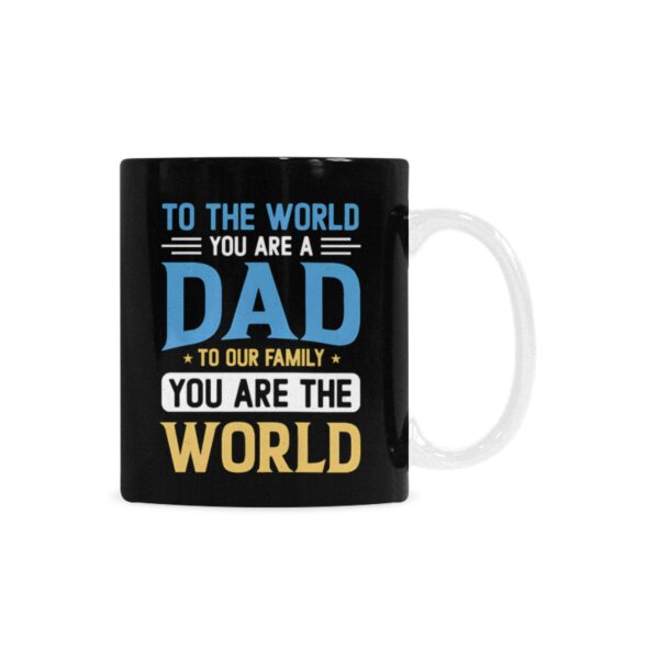 Ceramic Mug – Father’s Day – World – 11 oz White Coffee Mug Drinkware ceramic coffee mug 7