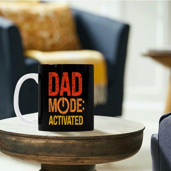 Ceramic Mug – Father’s Day – Dad Mode – 11 oz White Coffee Mug Drinkware ceramic coffee mug 6