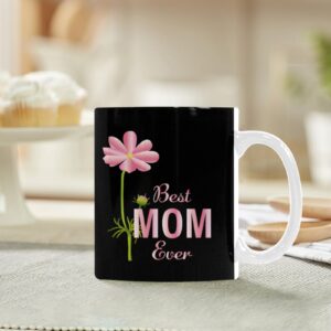 Ceramic Mug – 11 oz – Mother’s Day Gift – Best Ever Black Coffee Mug Drinkware ceramic coffee mug