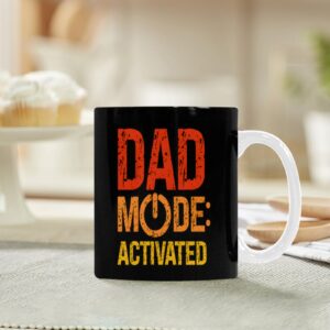 Ceramic Mug – Father’s Day – Dad Mode – 11 oz White Coffee Mug Drinkware ceramic coffee mug