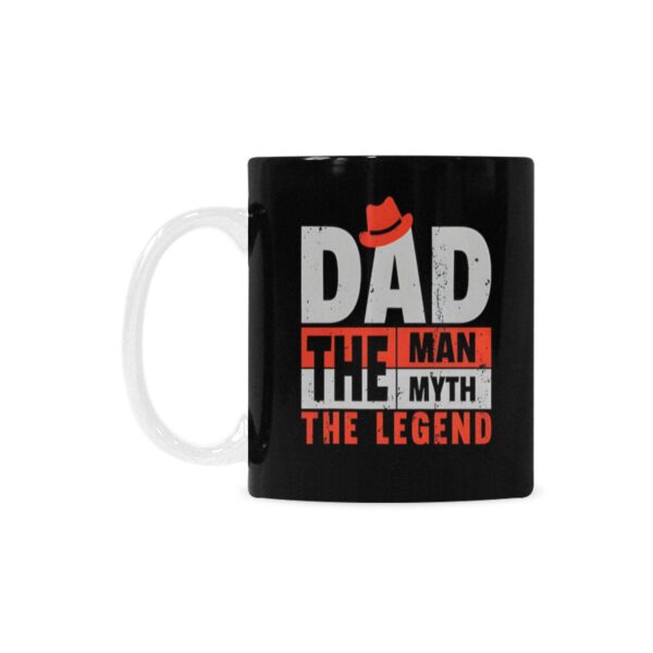 Ceramic Mug – Father’s Day – Red Legend – 11 oz White Coffee Mug Drinkware ceramic coffee mug 2