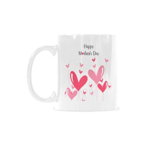 Ceramic Mug – 11 oz White Coffee Mug – Mother’s Day Gift – HMD Balloon Drinkware ceramic coffee mug 2