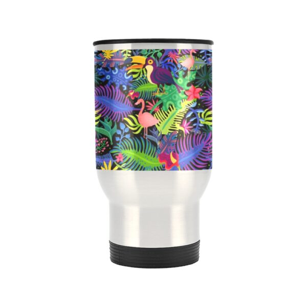 Insulated Stainless Steel Travel Mug – Commuters Cup – Toucan  (14 oz) Drinkware Double Wall Insulated Cup 2