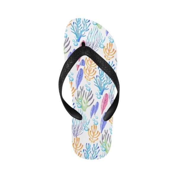 Unisex Flip Flops – Summer Beach Sandals – Colored Coral Clothing Beach footwear 2