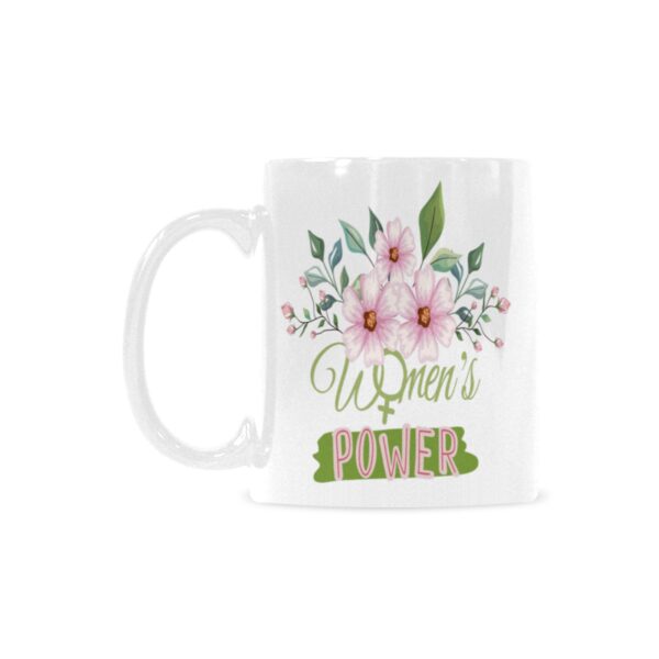 Ceramic Mug – 11 oz White – Women’s Day Gift – Power Coffee Mug Drinkware ceramic coffee mug 2