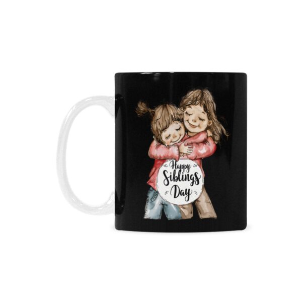 Ceramic Mug – 11 oz – Sibling’s Day Gift – HSD Black Coffee Mug Drinkware ceramic coffee mug 2