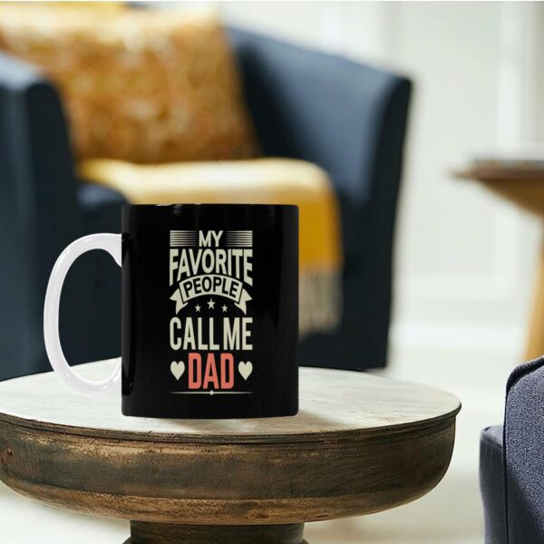 Ceramic Mug – Father’s Day – Favorites – 11 oz White Coffee Mug Drinkware ceramic coffee mug 6