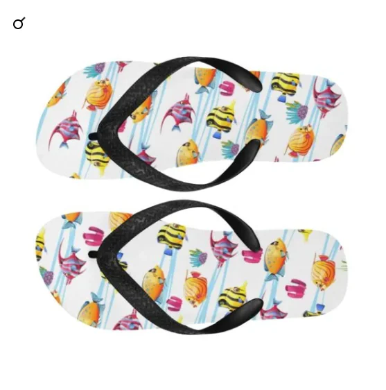 Unisex Flip Flops – Summer Beach Sandals – Tropicale Angels Flip Flops Beach footwear 4