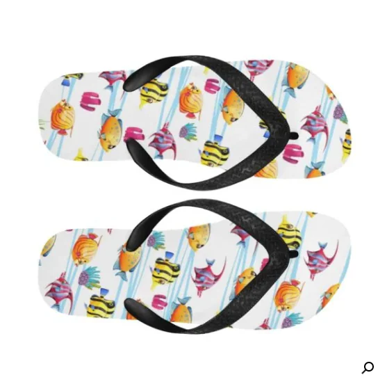Unisex Flip Flops – Summer Beach Sandals – Tropicale Angels Flip Flops Beach footwear 3