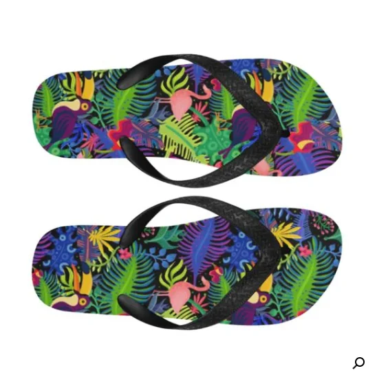 Unisex Flip Flops – Summer Beach Sandals – Toucan Flip Flops Beach footwear 3