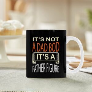 Ceramic Mug – Father’s Day – Figure – 11 oz White Coffee Mug Drinkware ceramic coffee mug
